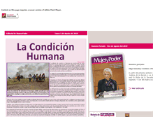Tablet Screenshot of mujerypoder.com.mx